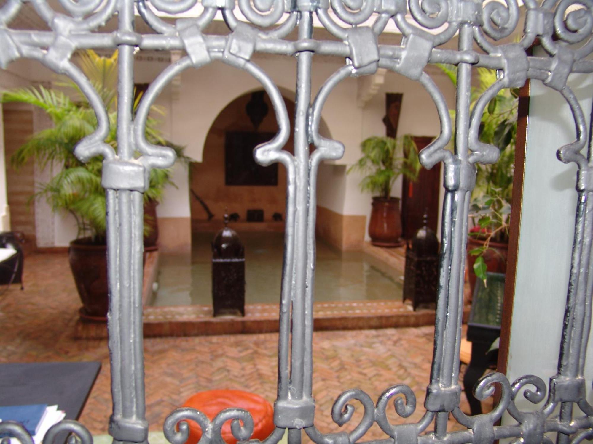 Riad Les Nuits De Marrakech Marrakesh Exterior photo Interior of the house